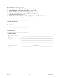 Form GPCSF4 Petition to Probate Will in Common Form - Georgia (United States), Page 6