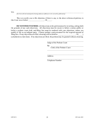 Form GPCSF8 Petition for Letters of Administration With Will Annexed - Will Previously Probated - Georgia (United States), Page 11