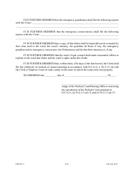 Form GPCSF11 Petition for Appointment of an Emergency Guardian and/or Emergency Conservator for a Proposed Ward - Georgia (United States), Page 29