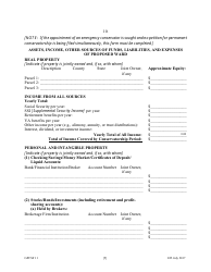 Form GPCSF11 Petition for Appointment of an Emergency Guardian and/or Emergency Conservator for a Proposed Ward - Georgia (United States), Page 7