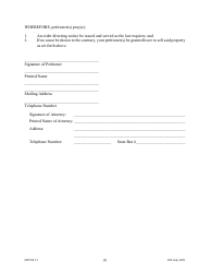 Form GPCSF13 Petition for Leave to Sell Property - Georgia (United States), Page 6