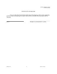 Form GPCSF14 Petition of Conservator for Leave to Sell Real or Personal Property or Rent, Lease, or Otherwise Dispose of Said Property - Georgia (United States), Page 10