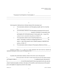 Form GPCSF14 Petition of Conservator for Leave to Sell Real or Personal Property or Rent, Lease, or Otherwise Dispose of Said Property - Georgia (United States), Page 3