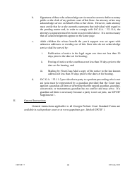 Form GPCSF17 Petition for Leave to Convey or Encumber Property Previously Set Apart as Year&#039;s Support - Georgia (United States), Page 2