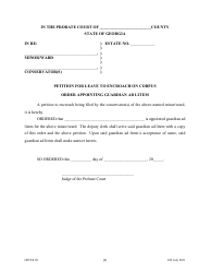 Form GPCSF20 Petition for Leave to Encroach on Corpus - Georgia (United States), Page 5