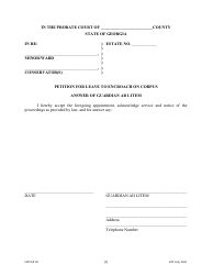 Form GPCSF20 Petition for Leave to Encroach on Corpus - Georgia (United States), Page 6