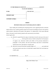 Form GPCSF20 Petition for Leave to Encroach on Corpus - Georgia (United States), Page 7