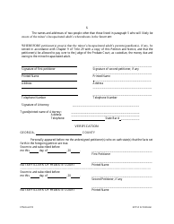 Form GPCSF22 Petition to Establish Custodial Account for Minor or Incapacitated Adult - Georgia (United States), Page 3