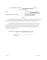 Form GPCSF22 Petition to Establish Custodial Account for Minor or Incapacitated Adult - Georgia (United States), Page 7