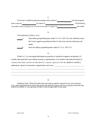 Form GPCSF29 Petition for Permanent Letters of Guardianship of Minor - Georgia (United States), Page 6