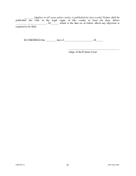Form GPCSF33 Petition for Discharge of Personal Representative - Georgia (United States), Page 10