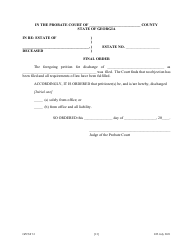 Form GPCSF33 Petition for Discharge of Personal Representative - Georgia (United States), Page 15