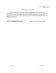 Form GPCSF34 Petition of Conservator for Final Settlement of Accounts and Discharge From Office and Liability - Georgia (United States), Page 11