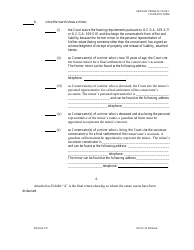 Form GPCSF34 Petition of Conservator for Final Settlement of Accounts and Discharge From Office and Liability - Georgia (United States), Page 4