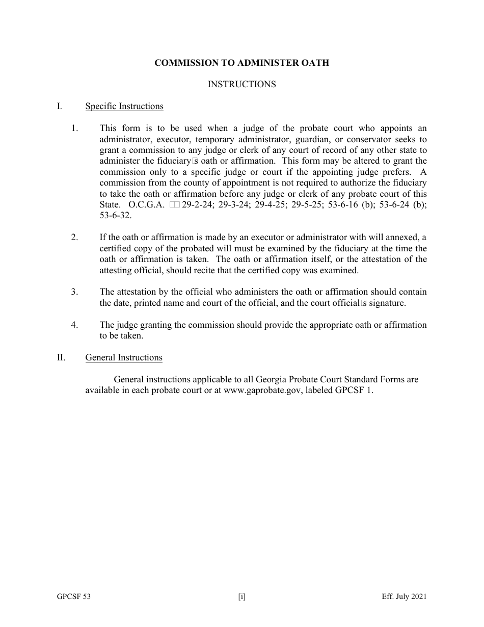 Form GPCSF53 Fill Out Sign Online and Download Fillable PDF Georgia Form GPCSF53 Fill Out Sign Online and Download Fillable PDF Georgia