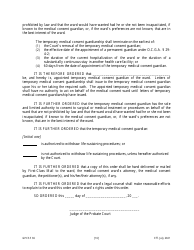 Form GPCSF36 Petition for the Appointment of a Temporary Medical Consent Guardian for a Proposed Medical Consent Ward - Georgia (United States), Page 18