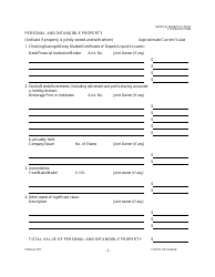 Form GPCSF58 Adult Conservatorship Inventory and Asset Management Plan - Georgia (United States), Page 3