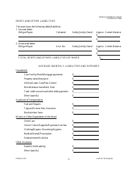 Form GPCSF58 Adult Conservatorship Inventory and Asset Management Plan - Georgia (United States), Page 4