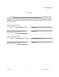 Form GPCSF58 Adult Conservatorship Inventory and Asset Management Plan - Georgia (United States), Page 6