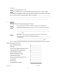 Form GPCSF59 Minor Conservatorship Inventory and Asset Management Plan Short Form - Georgia (United States), Page 2