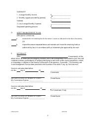Form GPCSF59 Minor Conservatorship Inventory and Asset Management Plan Short Form - Georgia (United States), Page 3