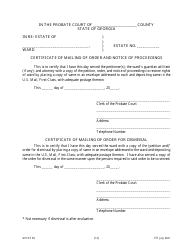 Form GPCSF65 Petition for Termination of Guardianship/Conservatorship and Restoration of Rights - Georgia (United States), Page 13