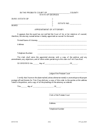 Form GPCSF65 Petition for Termination of Guardianship/Conservatorship and Restoration of Rights - Georgia (United States), Page 15