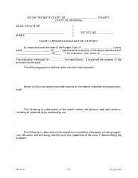 Form GPCSF65 Petition for Termination of Guardianship/Conservatorship and Restoration of Rights - Georgia (United States), Page 16