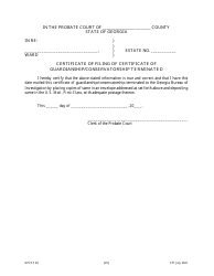 Form GPCSF65 Petition for Termination of Guardianship/Conservatorship and Restoration of Rights - Georgia (United States), Page 26