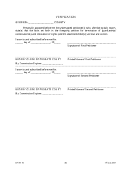 Form GPCSF65 Petition for Termination of Guardianship/Conservatorship and Restoration of Rights - Georgia (United States), Page 5