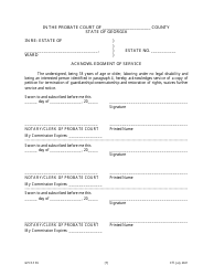 Form GPCSF65 Petition for Termination of Guardianship/Conservatorship and Restoration of Rights - Georgia (United States), Page 8