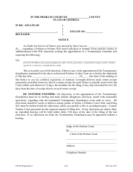 Supplement 5 Supplement to Petition Seeking Appointment as Testamentary Guardian - Georgia (United States), Page 11