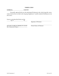 Supplement 5 Supplement to Petition Seeking Appointment as Testamentary Guardian - Georgia (United States), Page 5