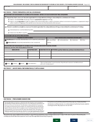 Form HLTH5368 Special Authority Request - Adalimumab/Infliximab/Vedolizumab for Moderate to Severe Active Crohn&#039;s/Fistulizing Crohn&#039;s Disease - Initial/Switch Coverage - British Columbia, Canada, Page 2
