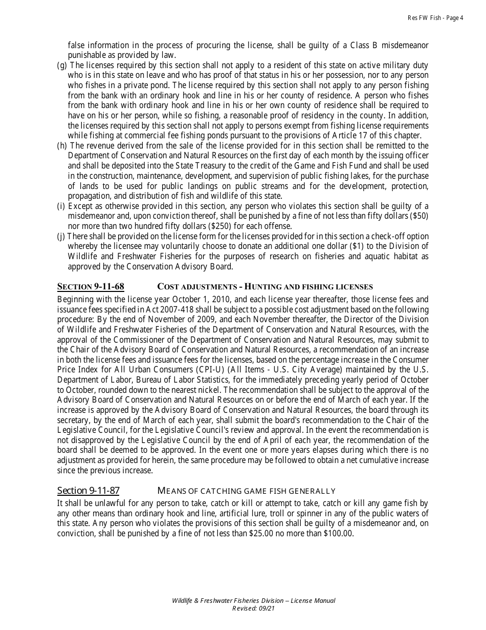 Freshwater Fishing License - Resident - Alabama, Page 5