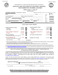 Freshwater Fishing License - Non-resident - Alabama, Page 2