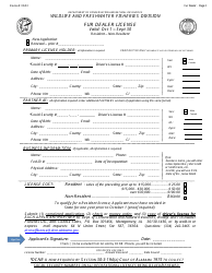 Fur Dealer License - Resident - Non-resident - Alabama, Page 2