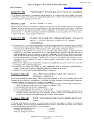 Mussel Buyer License - Resident - Non-resident - Alabama, Page 3