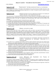Mussel Catcher License - Resident - Non-resident - Alabama, Page 3
