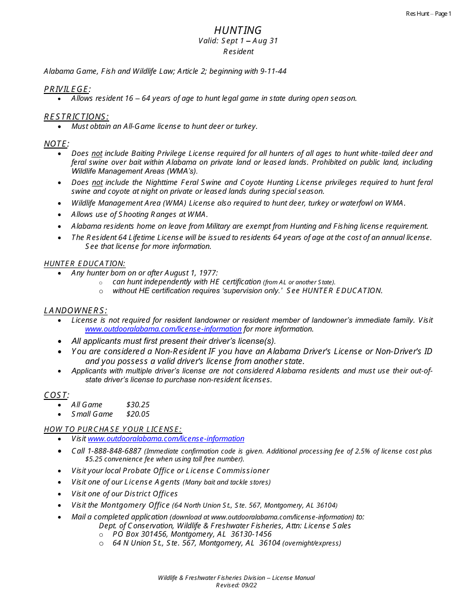 2023-alabama-hunting-license-resident-fill-out-sign-online-and