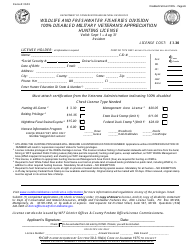 100% Disabled Military Veteran&#039;s Appreciation Hunting License - Resident - Alabama, Page 2