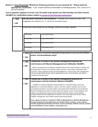 Conformance Request Application - Michigan, Page 3