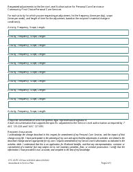 Form CFC-01/PC-03 Amendment to Service Plan - Alaska, Page 2