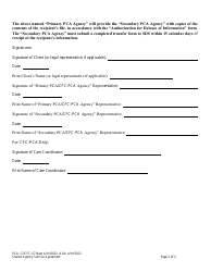 Form PCA-17 (CFC-07) Shared Agency Service Agreement - Alaska, Page 2