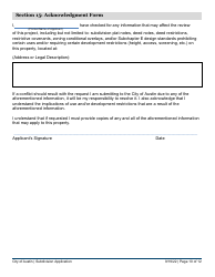 Subdivision Application - City of Austin and Extraterritorial Jurisdiction in Travis, Williamson, Bastrop, and Hays Counties - City of Austin, Texas, Page 10
