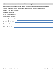 Subdivision Application - City of Austin and Extraterritorial Jurisdiction in Travis, Williamson, Bastrop, and Hays Counties - City of Austin, Texas, Page 5
