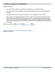Subdivision Application - City of Austin and Extraterritorial Jurisdiction in Travis, Williamson, Bastrop, and Hays Counties - City of Austin, Texas, Page 8