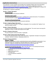 Subdivision Application Instructions - City of Austin, Texas, Page 2