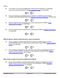 Form EQP3580 Permit Information Checklist - Michigan, Page 6
