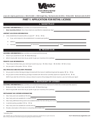 Retail License Application - Virginia, Page 10